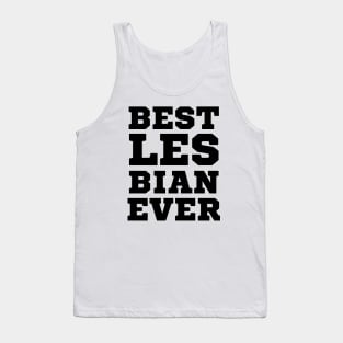 Best Lesbian Funny LGBT Pride Tank Top